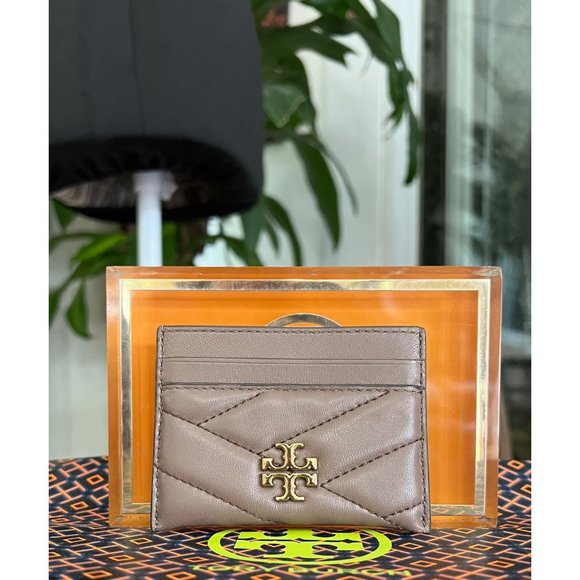 Tory Burch Handbags - ♦️♦️ AUTHENTIC TORY BURCH GREY/TAUPE KIRA CC WALLET♦️♦️